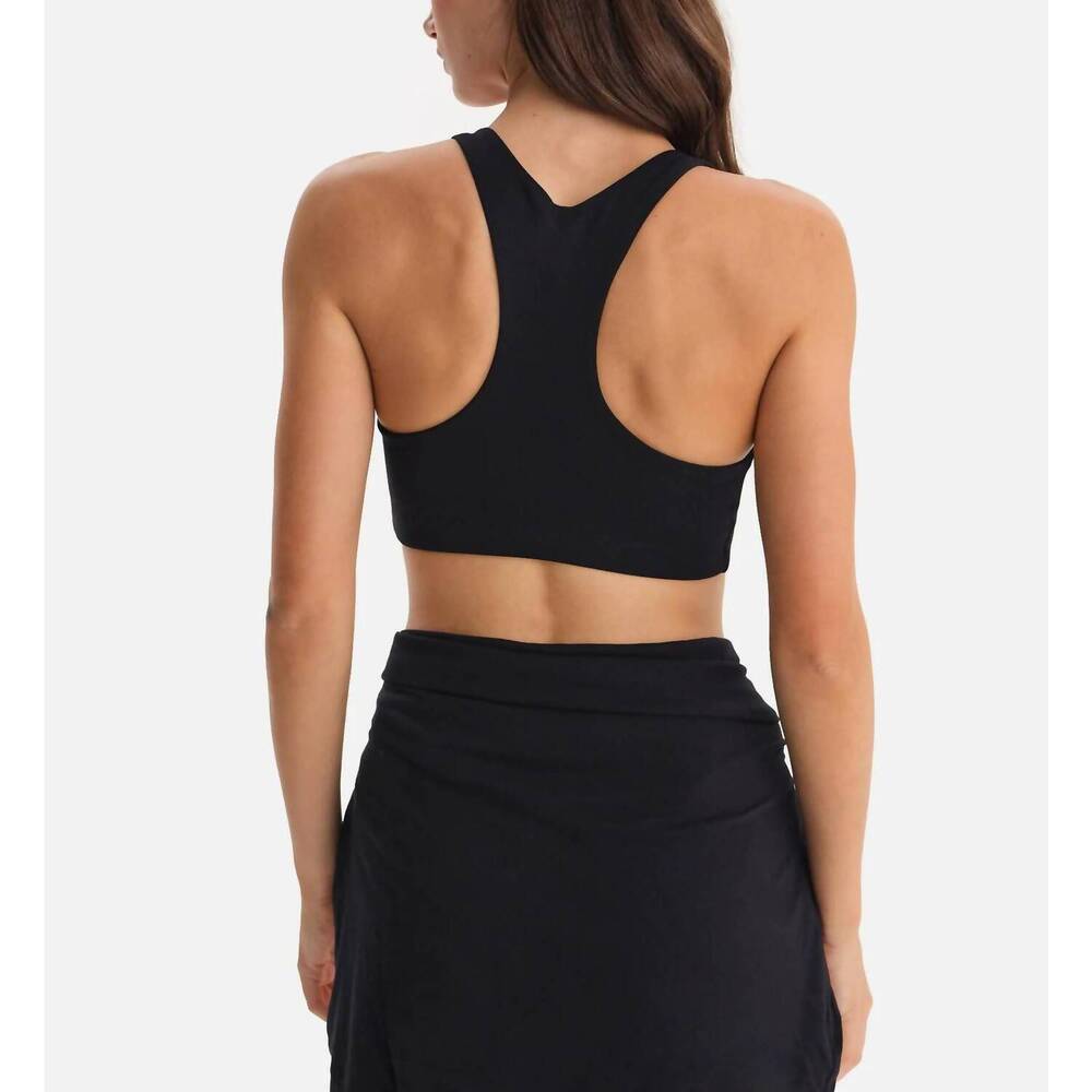 NEW MATE organic stretch bra in black - Picture 3 of 5